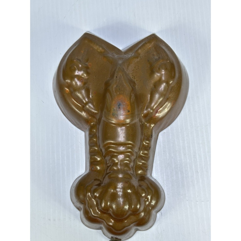 Vintage Douro B&M Portugal Copper Lobster Mold Wall Hanging Baking Home Decor